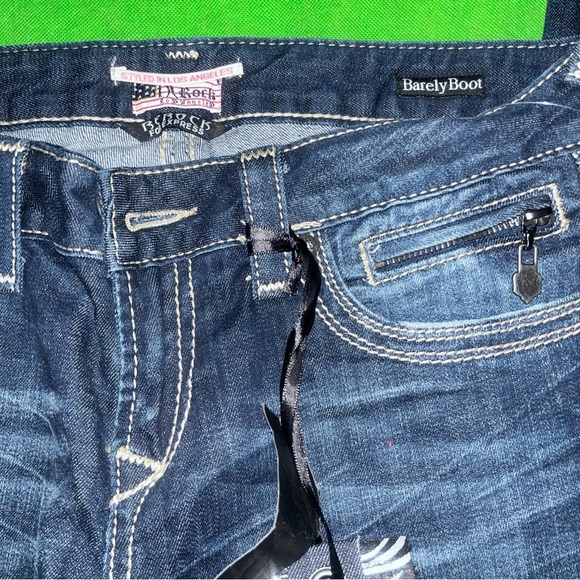 Rerock for express Jean bootcut size 8R - Picture 3 of 5